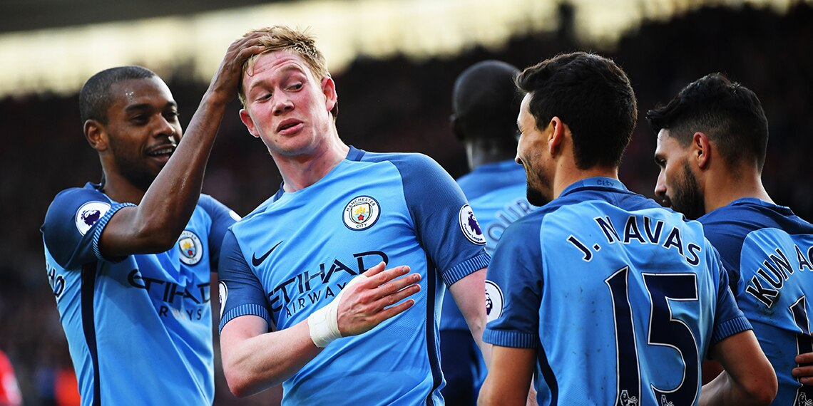 De Bruyne has 15 assists this season.