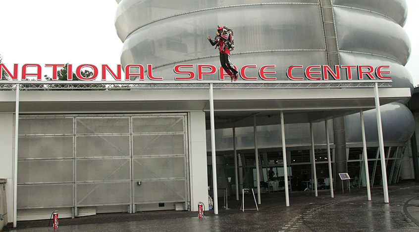 Leicester is home of the UK's National Space Centre.